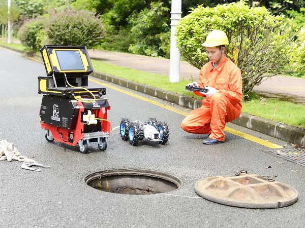 提蒙乡管道机器人检测